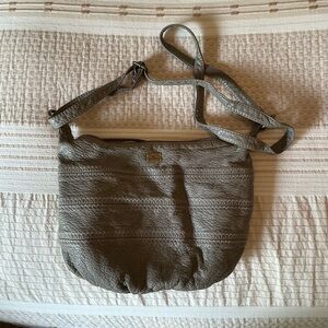 O'Neill Gray Textured Crossbody Bag